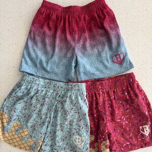 (3) Baseball Lifestyle 101 Boys’ Shorts - Size Youth Large